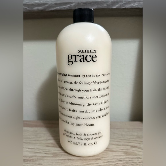 Philosophy Bath Philosophy Summer Grace Shampoo Shower Gel And